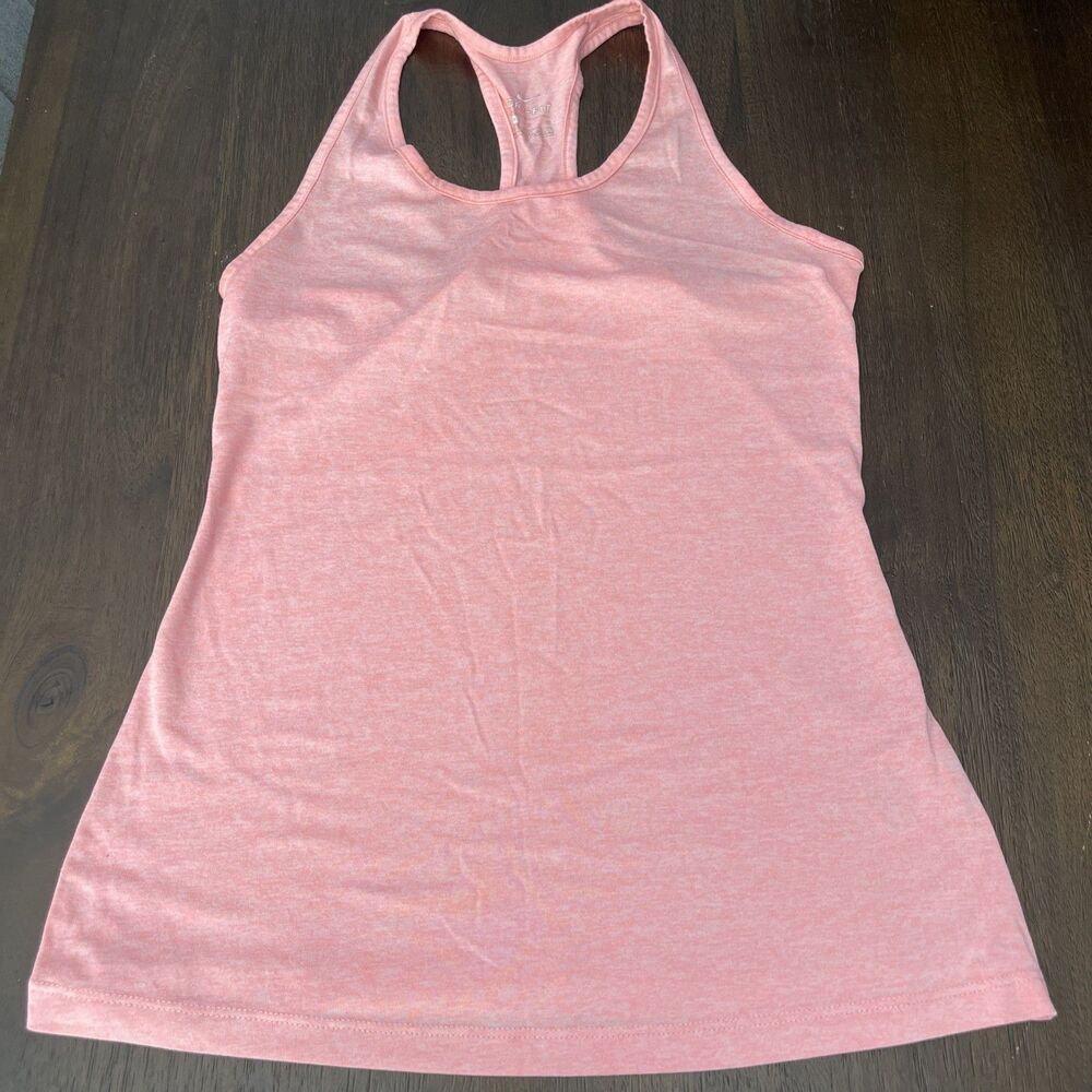 Nike Dri Fit Tank Top Marbled Salmon Color Size Small